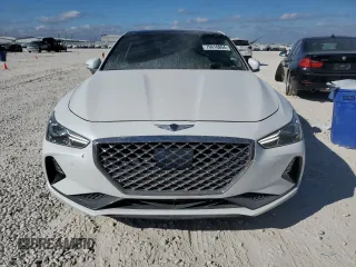 2020 Genesis G70 2.0T with VIN KMTG34LA0LU059887, listed as a Copart auction lot 76616894 with 32,658 mi miles and Salvage Title. Bid and sale history available at DreamBid. Image 5.