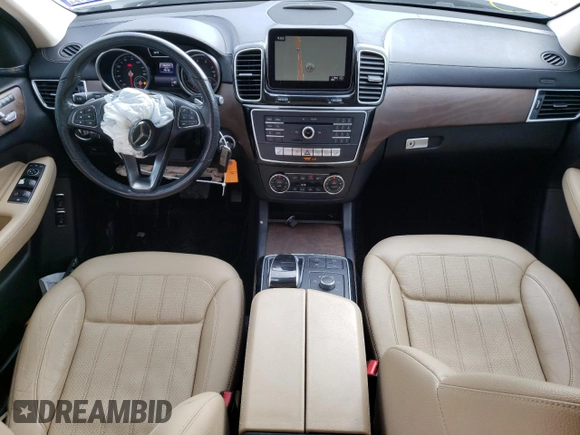 2017 Mercedes-Benz GLS 450 with VIN 4JGDF6EE2HA787624, listed as a Copart auction lot 70724374 with 74,145 mi miles and Salvage Title. Bid and sale history available at DreamBid. Image 8.