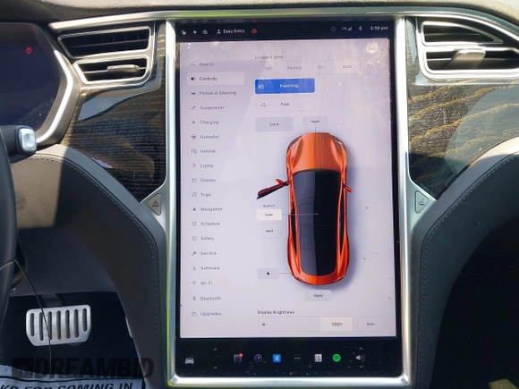 2017 Tesla Model S 100D with VIN 5YJSA1E46HF183568, listed as a IAAI auction lot 42626561 with 110,606 mi miles and . Bid and sale history available at DreamBid. Image 19.