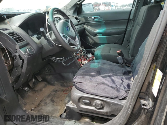 2015 Ford Utility Police Interceptor with VIN 1FM5K8AR2FGB62171, listed as a Copart auction lot 68661844 with 149,473 mi miles and Salvage Title. Bid and sale history available at carsss.com. Image 7.