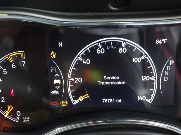 2018 Jeep Grand Cherokee Trailhawk with VIN 1C4RJFLTXJC365640, listed as a IAAI auction lot 41916380 with NaN miles. Bid and sale history available at carsss.com. Image 7.