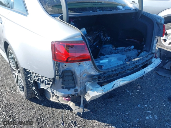 2017 Audi A6 Premium Plus with VIN WAUF2AFC4HN037379, listed as a IAAI auction lot 41302046 with 95,675 mi miles. Bid and sale history available at carsss.com. Image 6.