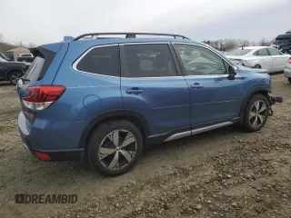 2021 Subaru Forester Touring with VIN JF2SKAXC2MH413569, listed as a Copart auction lot 45721455 with 33,381 mi miles and Salvage Title. Bid and sale history available at carsss.com. Image 3.