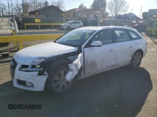 2010 Audi A4 Premium z VIN WAUSFAFL9AA034140, wystawiony jako Copart lot #47122255 z przebiegiem 124 141 mil mil oraz Szkoda całkowita • Salvage title. Historia ofert i sprzedaży dostępna na DreamBid. Obrazek 1.