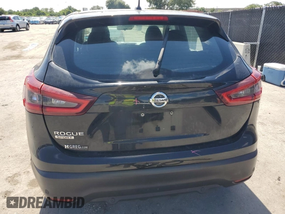 2020 Nissan Rogue S with VIN JN1BJ1CV5LW267626, listed as a Copart auction lot 60514475 with 127,078 mi miles and Non repairable. Bid and sale history available at DreamBid. Image 6.