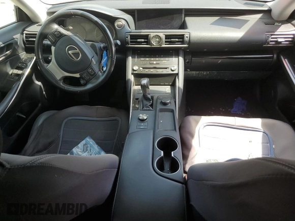 2017 Lexus IS 300 with VIN JTHCM1D26H5025209, listed as a Copart auction lot 53488055 with 12,740 mi miles and Salvage Title. Bid and sale history available at DreamBid. Image 8.
