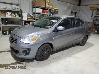2019 Mitsubishi Mirage ES z VIN ML32F3FJ4KHF12055, wystawiony jako Copart lot #57972685 z przebiegiem 49 280 mil mil oraz Szkoda całkowita • Salvage title. Historia ofert i sprzedaży dostępna na DreamBid. Obrazek 1.