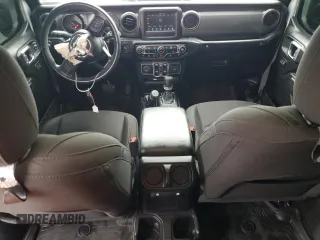2022 Jeep Wrangler Unlimited Sport S with VIN 1C4HJXDG5NW239967, listed as a Copart auction lot 42630375 with 65,568 mi miles and Salvage Title. Bid and sale history available at carsss.com. Image 8.