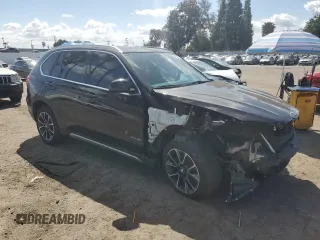 2017 BMW X5 sDrive35i with VIN 5UXKR2C39H0X03686, listed as a Copart auction lot 51159185 with 84,244 mi miles and Salvage Title. Bid and sale history available at carsss.com. Image 4.