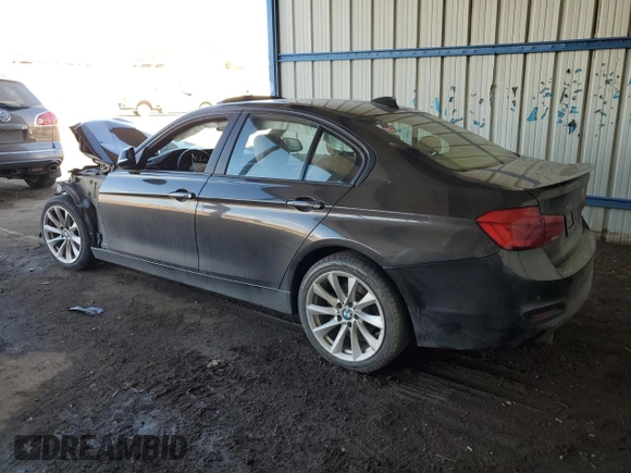 2016 BMW 3 Series 320i xDrive with VIN WBA8A3C57GK551997, listed as a Copart auction lot 46166335 with Not Provided miles and Salvage Title. Bid and sale history available at DreamBid. Image 2.