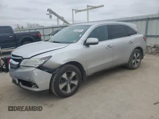 2014 Acura MDX z VIN 5FRYD4H20EB015366, wystawiony jako Copart lot #45592405 z przebiegiem 156 644 mil mil oraz Szkoda całkowita • Salvage title. Historia ofert i sprzedaży dostępna na DreamBid. Obrazek 1.