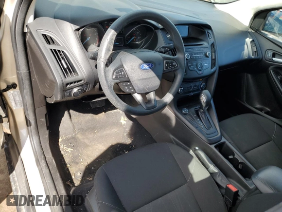 2017 Ford Focus SE with VIN 1FADP3F29HL315368, listed as a Copart auction lot 58375375 with 44,943 mi miles and Clean title. Bid and sale history available at DreamBid. Image 8.