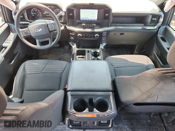 2023 Ford F-150 XL with VIN 1FTEW1EP9PKE23979, listed as a Copart auction lot 57649475 with 35,240 mi miles and Non repairable. Bid and sale history available at DreamBid. Image 8.