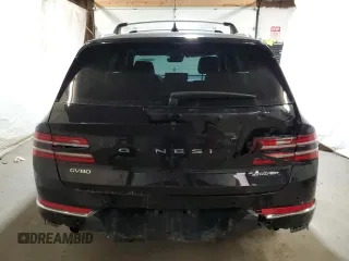 2023 Genesis GV80 z VIN KMUHCESC9PU142717, wystawiony jako Copart lot #48885725 z przebiegiem 44 100 mil mil oraz Szkoda całkowita • Salvage title. Historia ofert i sprzedaży dostępna na DreamBid. Obrazek 6.