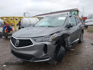 2022 Acura RDX w/Technology Package with VIN 5J8TC2H59NL018648, listed as a IAAI auction lot 41225825 with 16,864 mi miles. Bid and sale history available at carsss.com. Image 17.