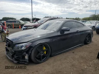 2020 Mercedes-Benz C 43 AMG with VIN W1KWJ6EB9LF992103, listed as a Copart auction lot 55484335 with 80,517 mi miles and Clean Title. Bid and sale history available at carsss.com. Image 1.