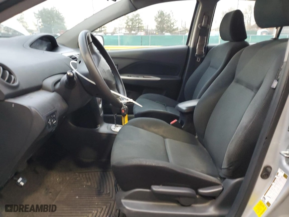 2011 Toyota Yaris with VIN JTDBT4K33BL005855, listed as a Copart auction lot 50617275 with 89,678 mi miles and Salvage Title. Bid and sale history available at carsss.com. Image 7.