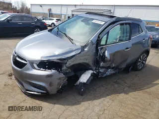 2019 Buick Encore Essence with VIN KL4CJCSM3KB783831, listed as a Copart auction lot 53015735 with 137,591 mi miles and Salvage Title. Bid and sale history available at carsss.com. Image 1.