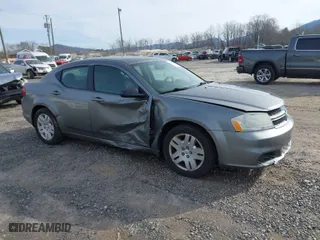2013 Dodge Avenger SE with VIN 1C3CDZAB4DN754148, listed as a IAAI auction lot 41596641 with 93,084 mi miles. Bid and sale history available at carsss.com. Image 1.