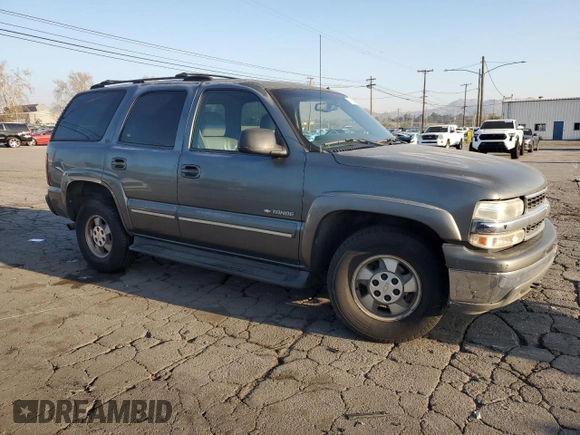 2002 Chevrolet Tahoe LS with VIN 1GNEC13T92R123293, listed as a Copart auction lot 46372295 with 251,320 mi miles and Salvage title. Bid and sale history available at DreamBid. Image 4.