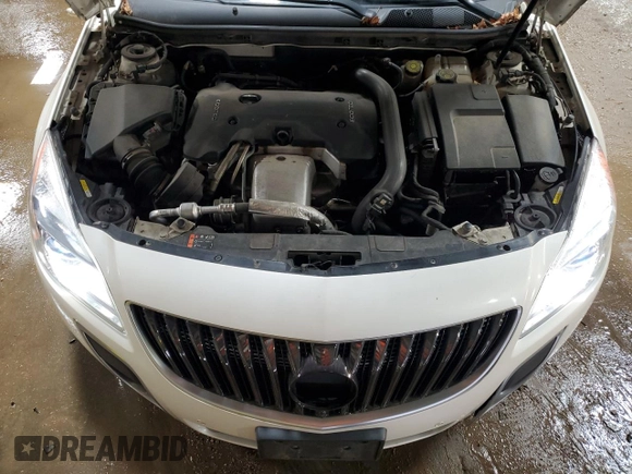 2015 Buick Regal GS with VIN 2G4GT5GX5F9223294, listed as a Copart auction lot 52313405 with 103,143 mi miles and Salvage Title. Bid and sale history available at DreamBid. Image 11.