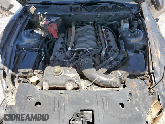 2013 Ford Mustang GT with VIN 1ZVBP8CF0D5266823, listed as a Copart auction lot 56985855 with 80,552 mi miles and Salvage title. Bid and sale history available at DreamBid. Image 11.