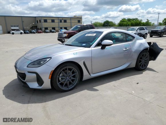 2023 Subaru BRZ Limited with VIN JF1ZDBE10P9702355, listed as a Copart auction lot 48117253 with 265 mi miles. Bid and sale history available at carsss.com. Image 1.
