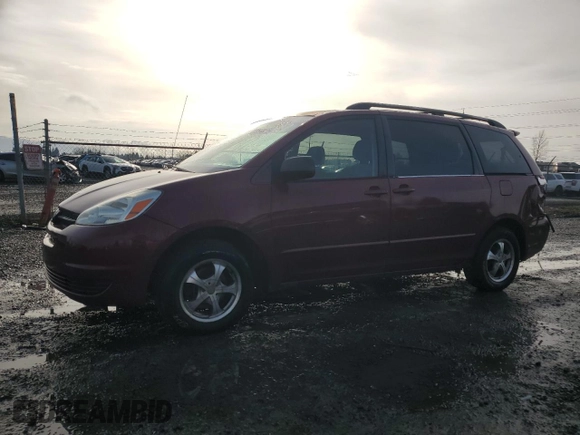 2005 Toyota Sienna CE with VIN 5TDZA23C35S243313, listed as a Copart auction lot 49346095 with 224,913 mi miles and Salvage Title. Bid and sale history available at carsss.com. Image 1.