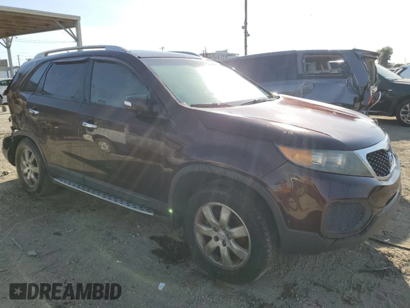 2012 Kia Sorento LX with VIN 5XYKT4A2XCG253591, listed as a Copart auction lot 50077515 with Not Provided miles and Clean Title. Bid and sale history available at carsss.com. Image 4.