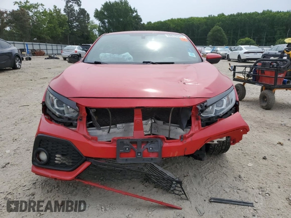2018 Honda Civic Si z VIN 2HGFC3A55JH758461, wystawiony jako Copart lot #59638025 z przebiegiem 144 673 mil mil oraz Szkoda całkowita • Salvage title. Historia ofert i sprzedaży dostępna na DreamBid. Obrazek 5.