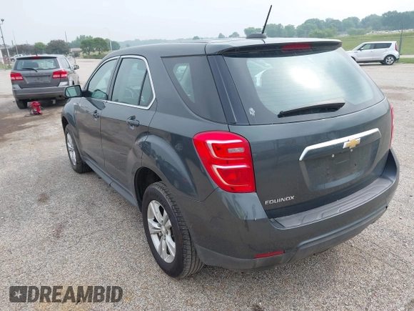 2017 Chevrolet Equinox LS z VIN 2GNALBEK5H1513091, wystawiony jako IAAI lot #42447922 z przebiegiem 240 192 mil mil oraz . Historia ofert i sprzedaży dostępna na DreamBid. Obrazek 3.