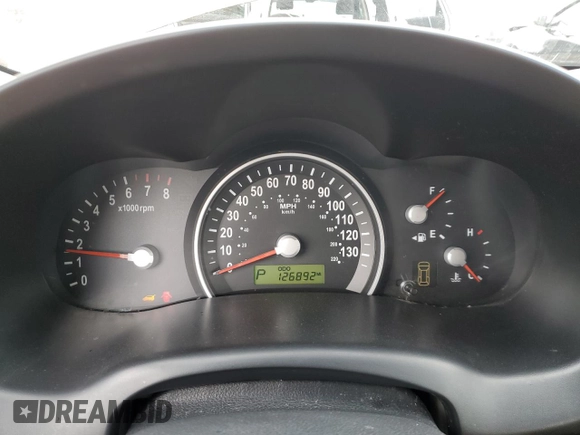 2008 Kia Sedona with VIN KNDMB133586265836, listed as a Copart auction lot 50717925 with 126,892 mi miles and Salvage Title. Bid and sale history available at carsss.com. Image 9.
