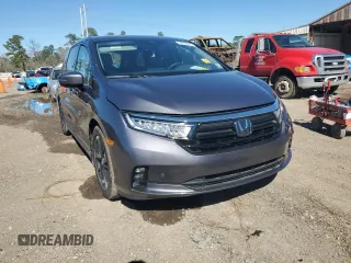 2023 Honda Odyssey Elite с VIN 5FNRL6H9XPB044166, выставлен на аукционе Copart как лот 44272345 с пробегом Не указан миль и Списание • Salvage title. История ставок и продаж доступна на DreamBid. Изображение 5.