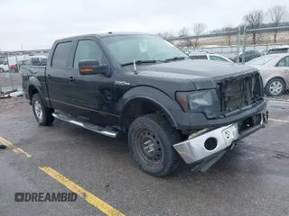 2010 Ford F-150 XL with VIN 1FTFW1EV1AFA98523, listed as a IAAI auction lot 41702551 with 242,073 mi miles. Bid and sale history available at carsss.com. Image 1.