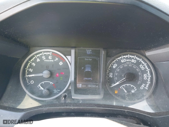 2016 Toyota Tacoma SR5 with VIN 5TFDZ5BN7GX001869, listed as a IAAI auction lot 40610002 with 184,380 mi miles. Bid and sale history available at carsss.com. Image 7.