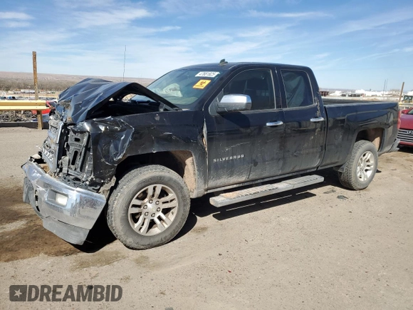 2014 Chevrolet Silverado 1500 LT with VIN 1GCVKREC5EZ360942, listed as a Copart auction lot 47881825 with 254,477 mi miles and Salvage Title. Bid and sale history available at carsss.com. Image 1.