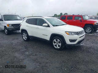 2019 Jeep Compass Latitude with VIN 3C4NJCBB9KT652222, listed as a IAAI auction lot 42246551 with 161,442 mi miles and . Bid and sale history available at DreamBid. Image 1.