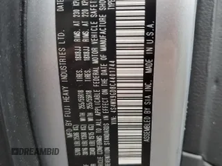 2012 Subaru Tribeca Limited с VIN 4S4WX9GD8C4401744, выставлен на аукционе Copart как лот 42681765 с пробегом 174 464 миль миль и Списание • Salvage title. История ставок и продаж доступна на DreamBid. Изображение 13.