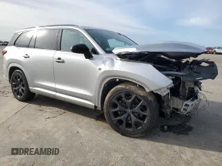 2024 Lexus TX 500h F Sport Premium z VIN 5TDABAB63RS006651, wystawiony jako Copart lot #49922905 z przebiegiem 4 745 mil mil oraz Szkoda całkowita • Salvage title. Historia ofert i sprzedaży dostępna na DreamBid. Obrazek 4.