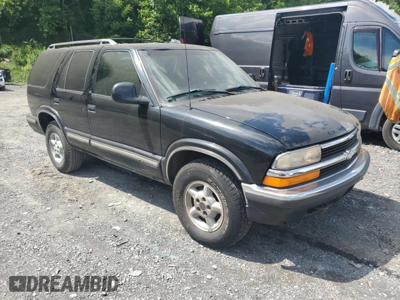1998 Chevrolet Blazer LS with VIN 1GNDT13W6W2102082, listed as a Copart auction lot 61773115 with Not provided miles and Clean title. Bid and sale history available at DreamBid. Image 4.