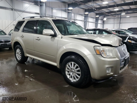 2010 Mercury Mariner Premier with VIN 4M2CN9H74AKJ06777, listed as a Copart auction lot 87920815 with 187,208 mi miles and Salvage Title. Bid and sale history available at carsss.com. Image 4.