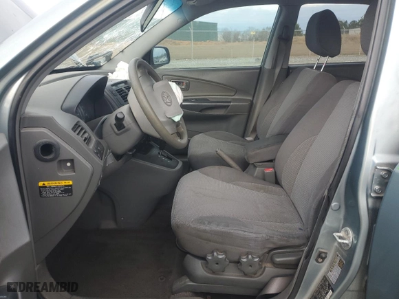 2008 Hyundai Tucson GLS with VIN KM8JM12B98U733001, listed as a Copart auction lot 41746915 with 198,234 mi miles and Salvage Title. Bid and sale history available at carsss.com. Image 7.