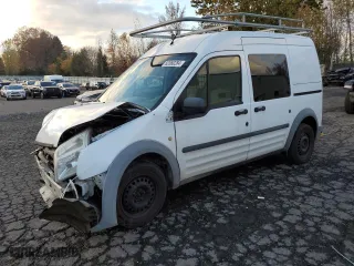 2013 Ford Transit Connect XL with VIN NM0LS6AN2DT141934, listed as a Copart auction lot 82060284 with 104,878 mi miles and Salvage Title. Bid and sale history available at carsss.com. Image 1.