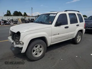 2003 Jeep Liberty Limited with VIN 1J4GL58K03W713551, listed as a Copart auction lot 60717645 with 150,614 mi miles and Salvage title. Bid and sale history available at DreamBid. Image 1.