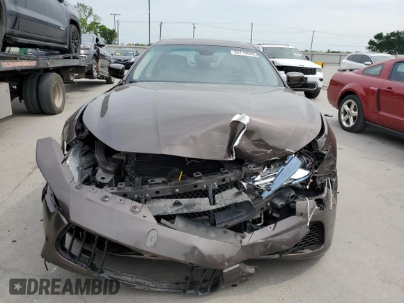 2014 Maserati Ghibli S Q4 with VIN ZAM57RTA6E1085708, listed as a Copart auction lot 53710095 with 110,799 mi miles and Salvage title. Bid and sale history available at DreamBid. Image 5.