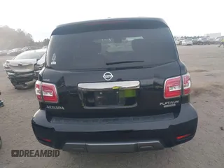 2019 Nissan Armada Platinum z VIN JN8AY2NF0K9351290, wystawiony jako IAAI lot #41234737 z przebiegiem 118 737 mil mil oraz . Historia ofert i sprzedaży dostępna na DreamBid. Obrazek 16.