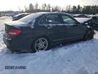 2013 Mercedes-Benz C 350 Sport with VIN WDDGF5HB6DA835218, listed as a Copart auction lot 41337035 with 56,977 mi miles and Salvage Title. Bid and sale history available at DreamBid. Image 3.