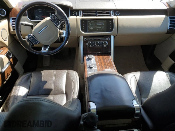 2016 Land Rover Range Rover HSE with VIN SALGS2PF4GA287533, listed as a Copart auction lot 47615005 with 69,081 mi miles and Salvage title. Bid and sale history available at DreamBid. Image 8.