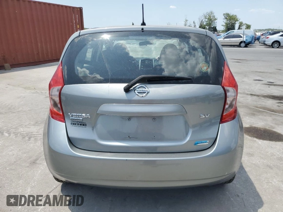 2015 Nissan Note S with VIN 3N1CE2CP1FL412784, listed as a Copart auction lot 57914145 with 89,448 mi miles and Salvage title. Bid and sale history available at DreamBid. Image 6.