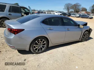 2015 Acura TLX V6 Advance with VIN 19UUB3F74FA007118, listed as a Copart auction lot 47483475 with Not Provided miles and Salvage Title. Bid and sale history available at carsss.com. Image 3.